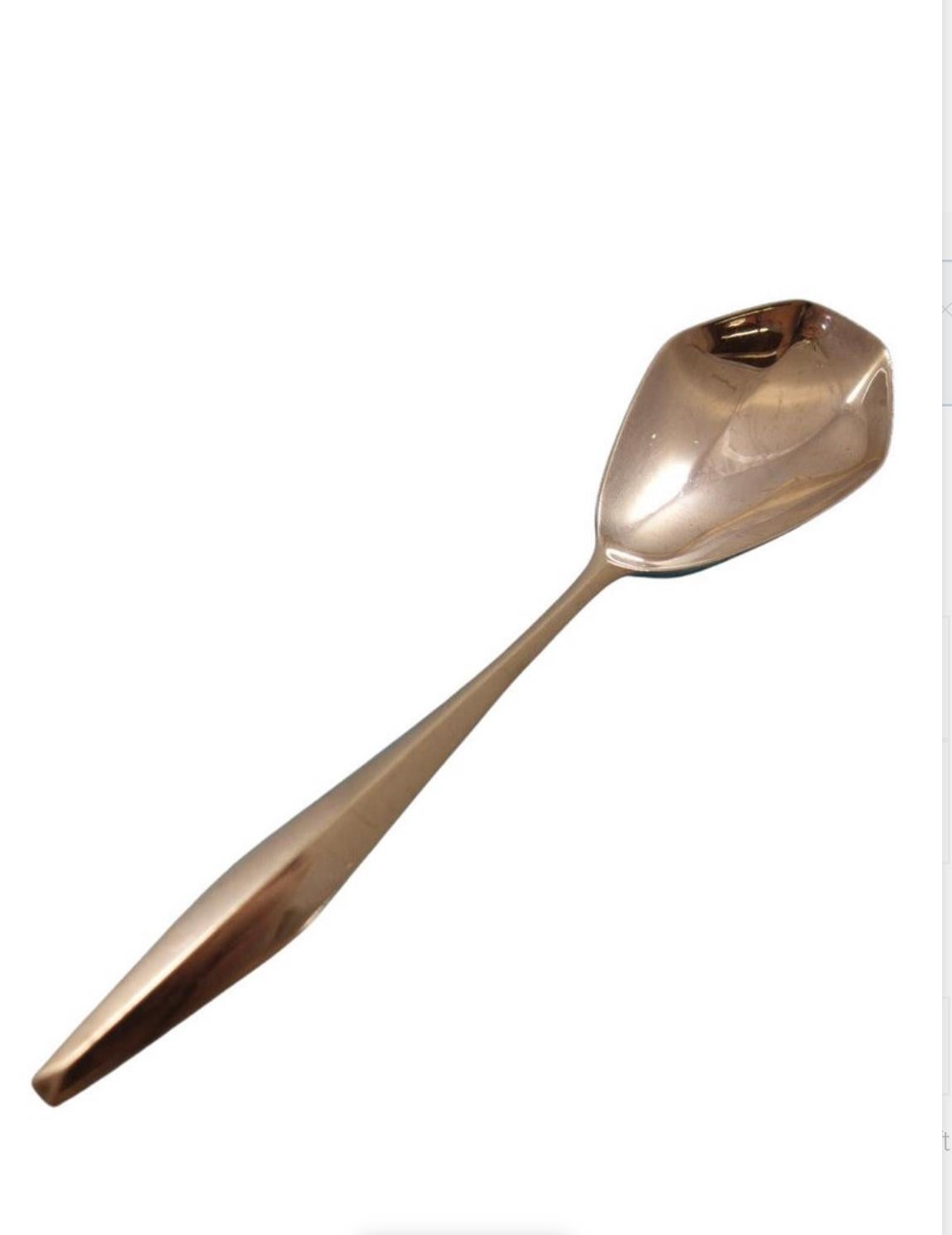 Mid-Century Modern Reed & Barton Diamond Sterling Small Spoon