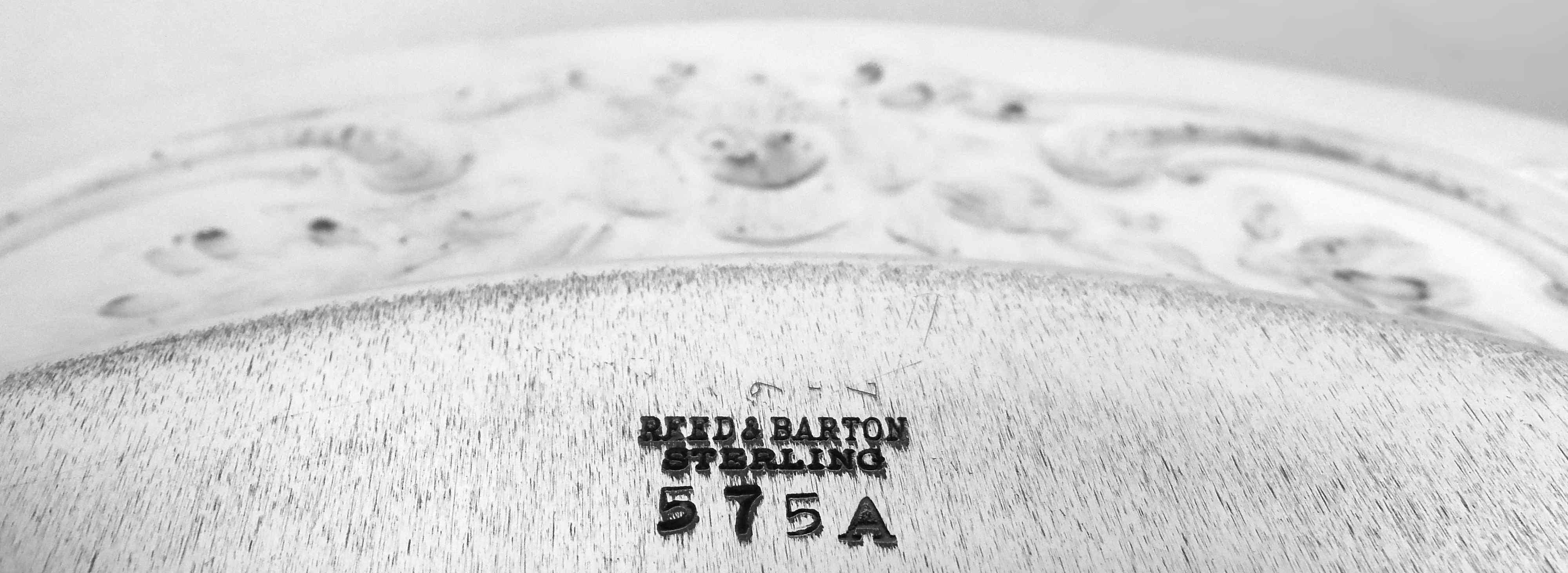 Reed & Barton, piatti classici edoardiani per la cena e per il pane e il burro in vendita 3