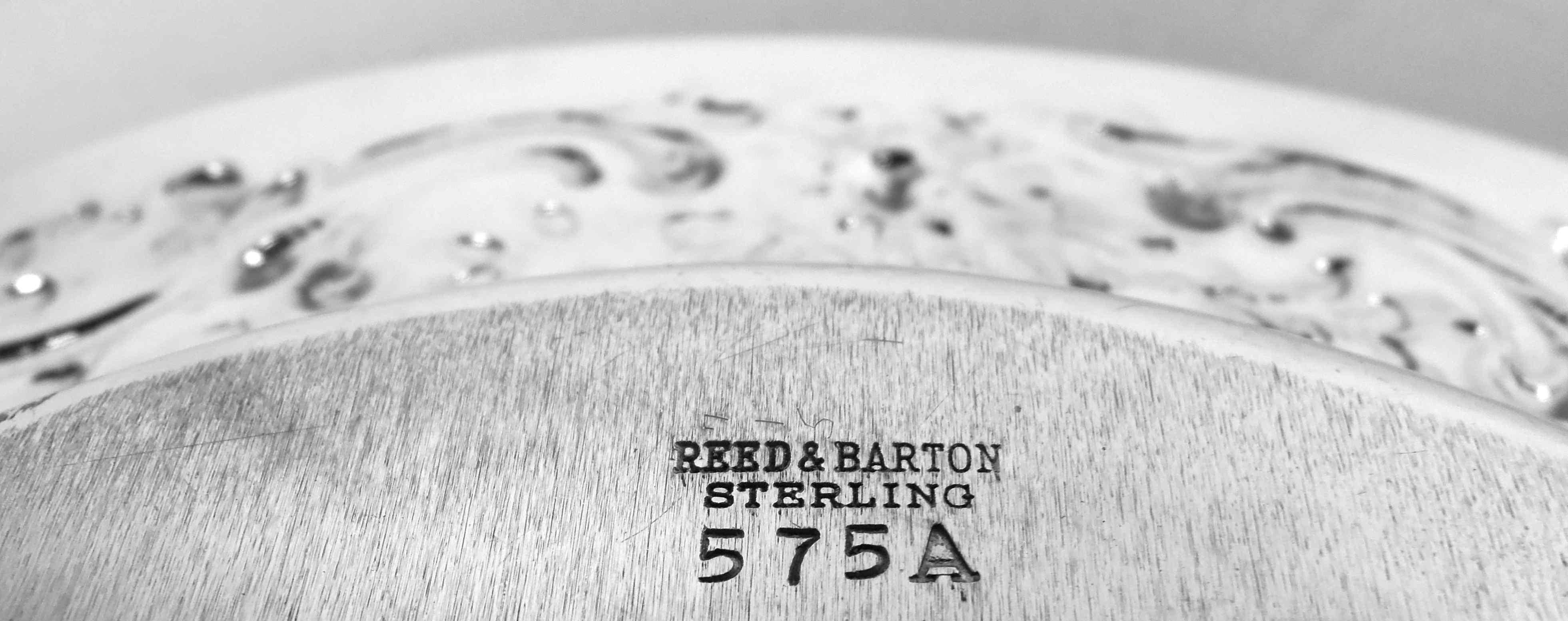 Reed & Barton, piatti classici edoardiani per la cena e per il pane e il burro in vendita 4