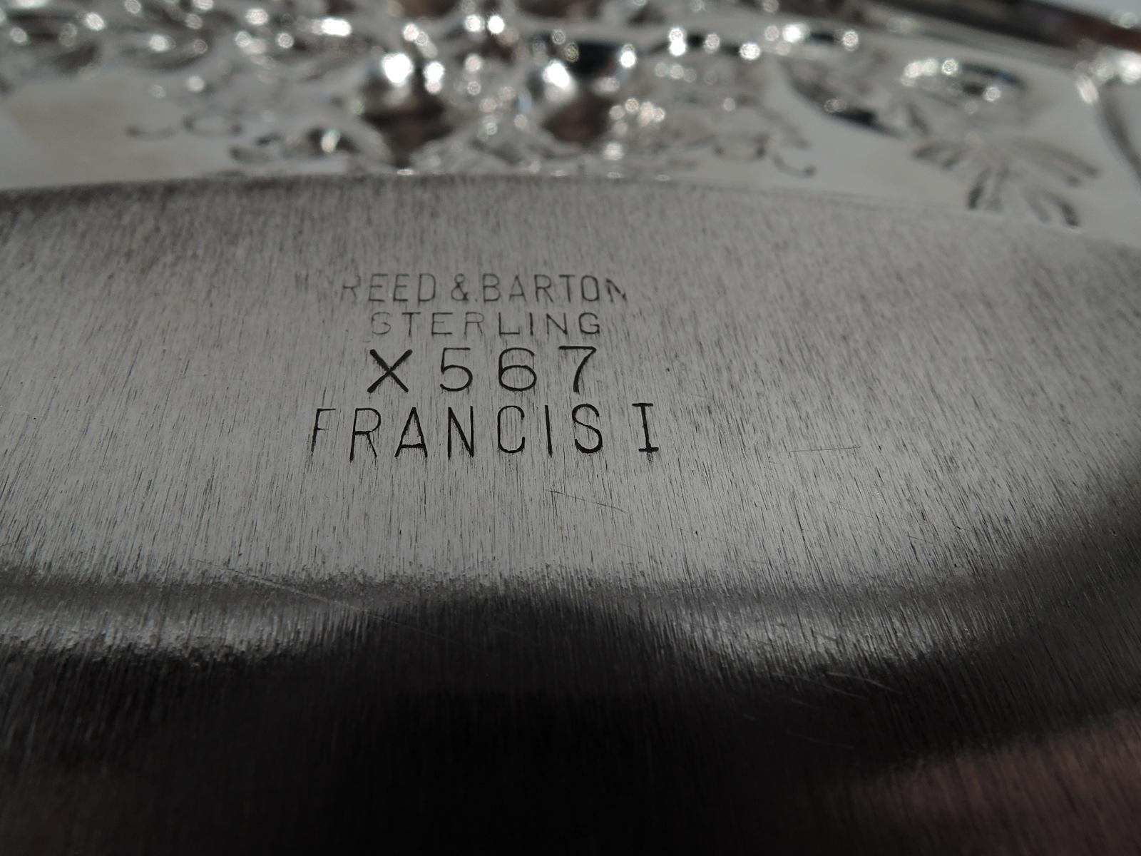American Reed & Barton Francis I Sterling Silver Serving Plate