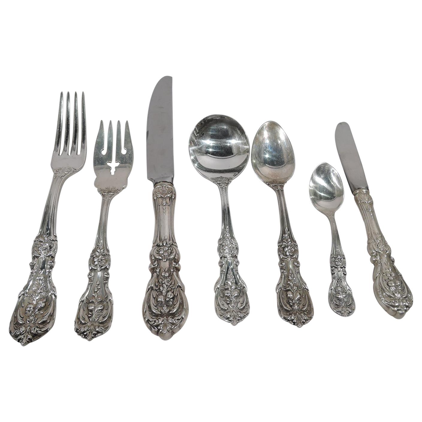 Reed & Barton Francis I Sterling Silver Set with 80 Pieces