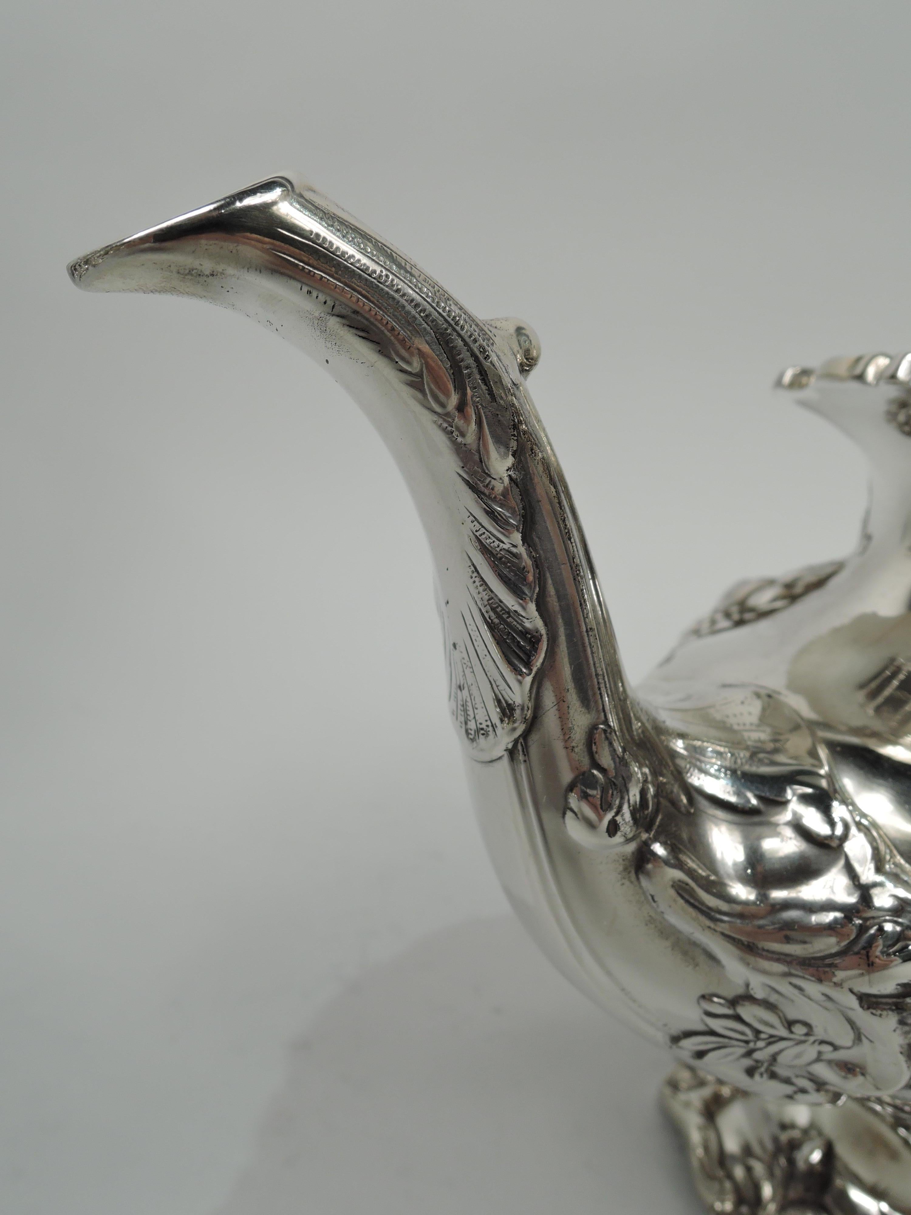 Renaissance Revival Reed & Barton Francis I Sterling Silver Teapot For Sale