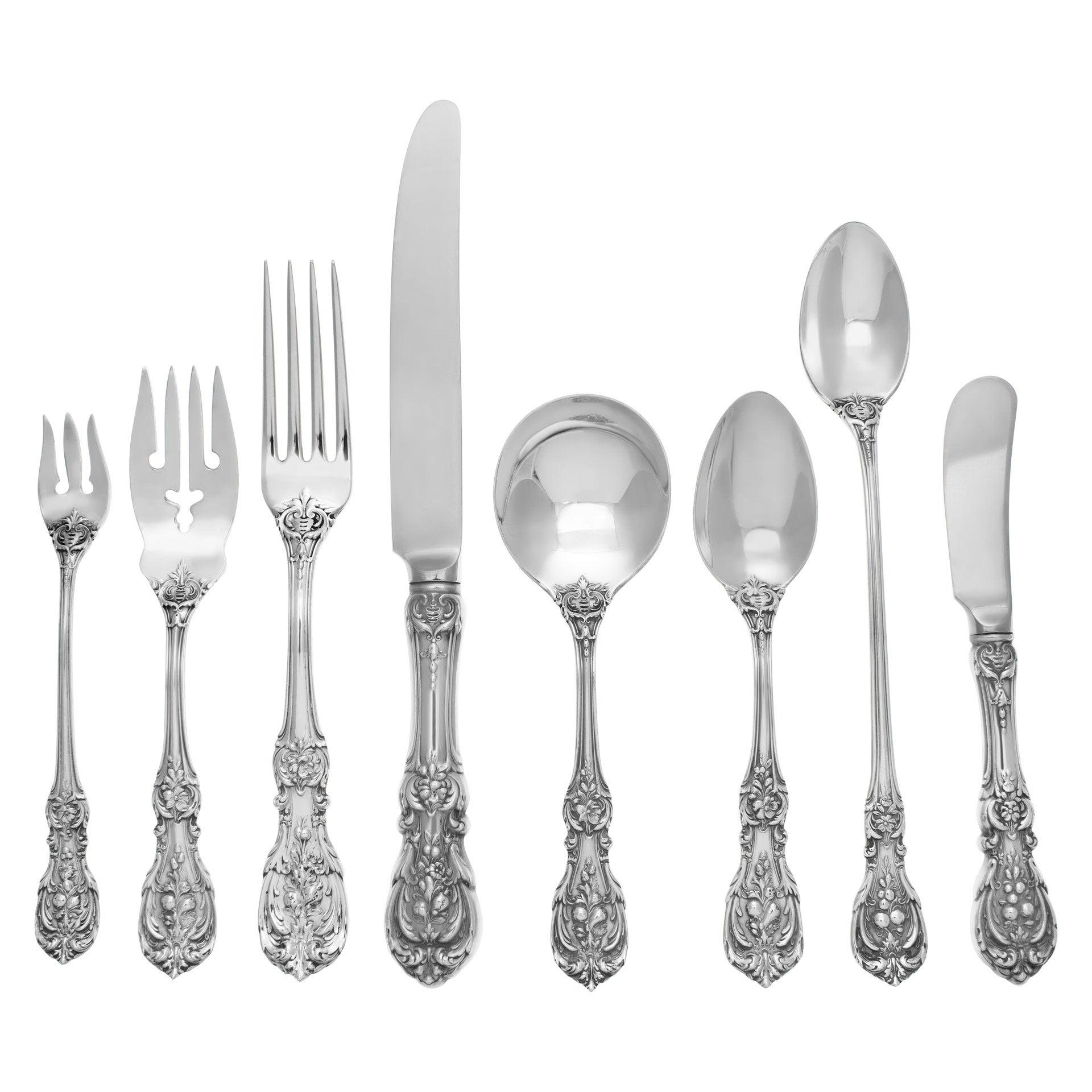 Reed & Barton "Francis the First" Sterling Silver Flatware Set