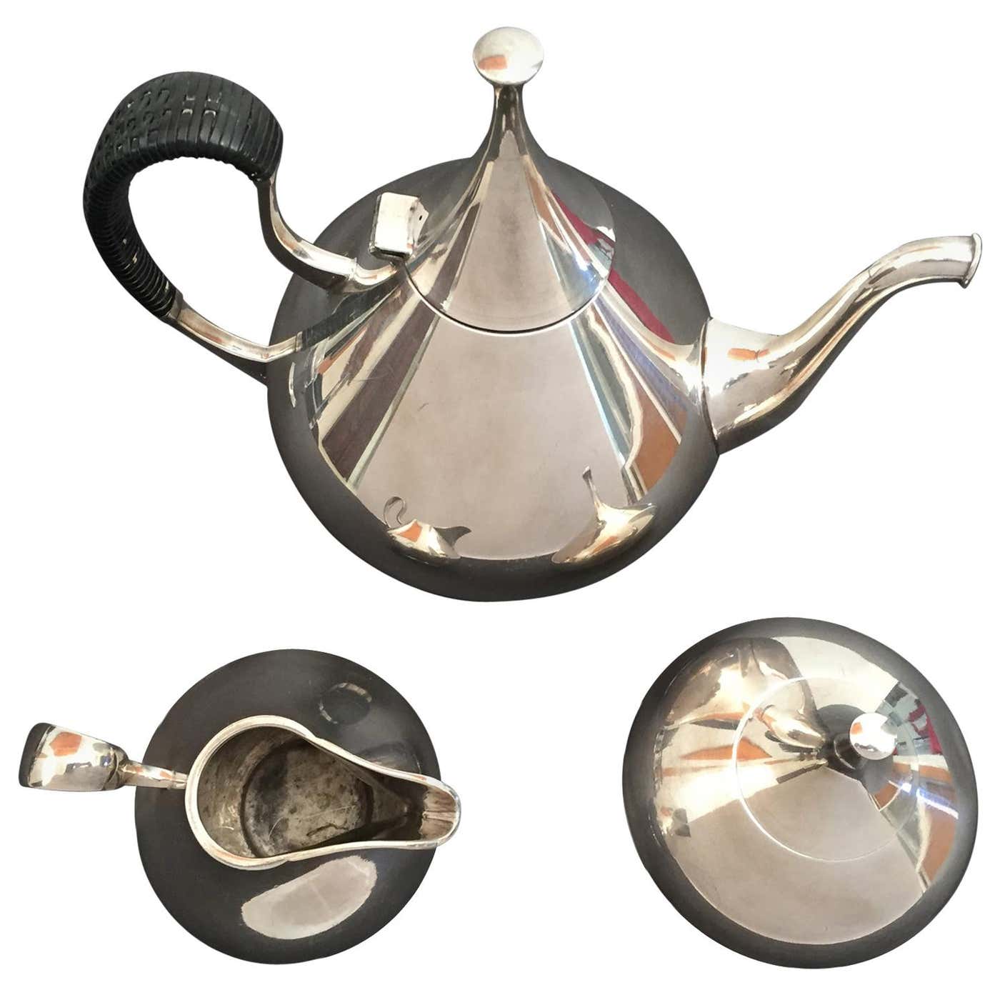 Reed and Barton John Prip Tea Set Service at 1stDibs