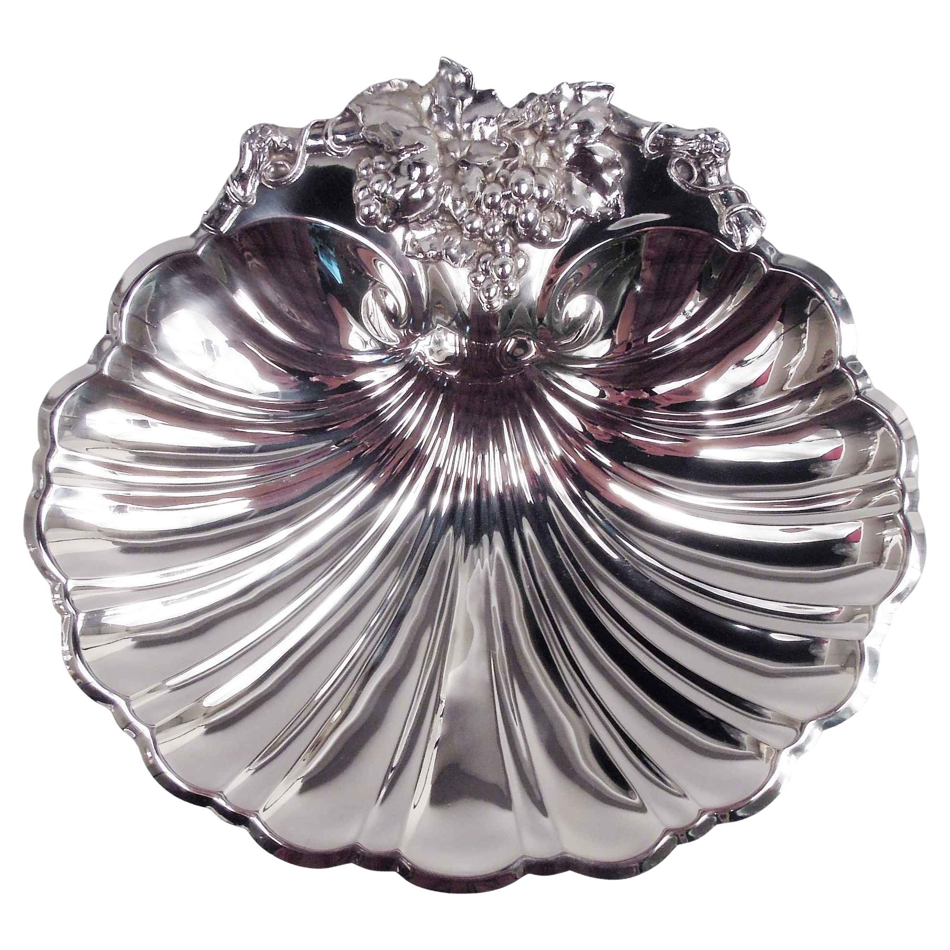 Reed & Barton Large Modern Classical Scallop Shell, 1941 For Sale