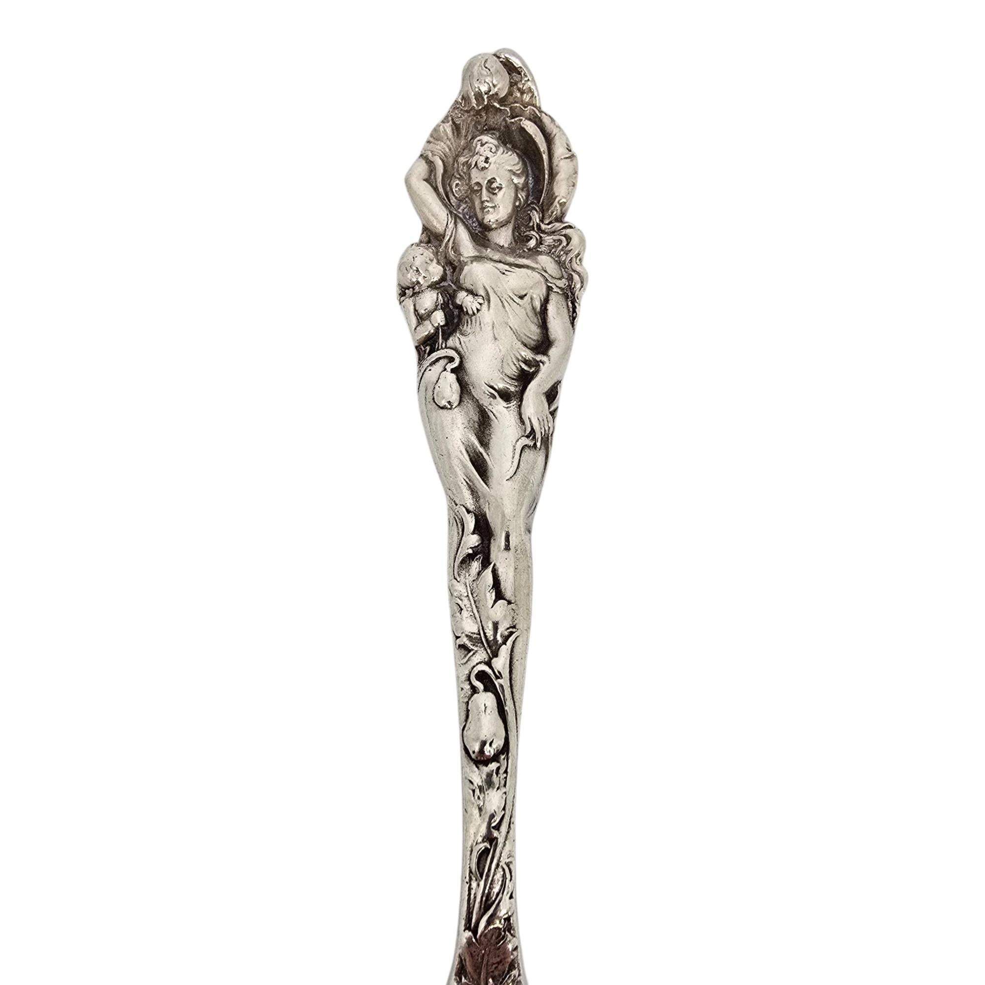 da uomo o donna Reed & Barton Love Disarmed Forchetta da insalata grande in argento sterling #21580 in vendita