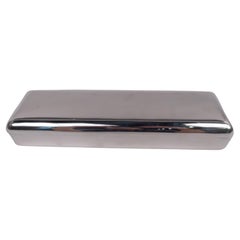 Reed & Barton Boîte en argent sterling The Moderns