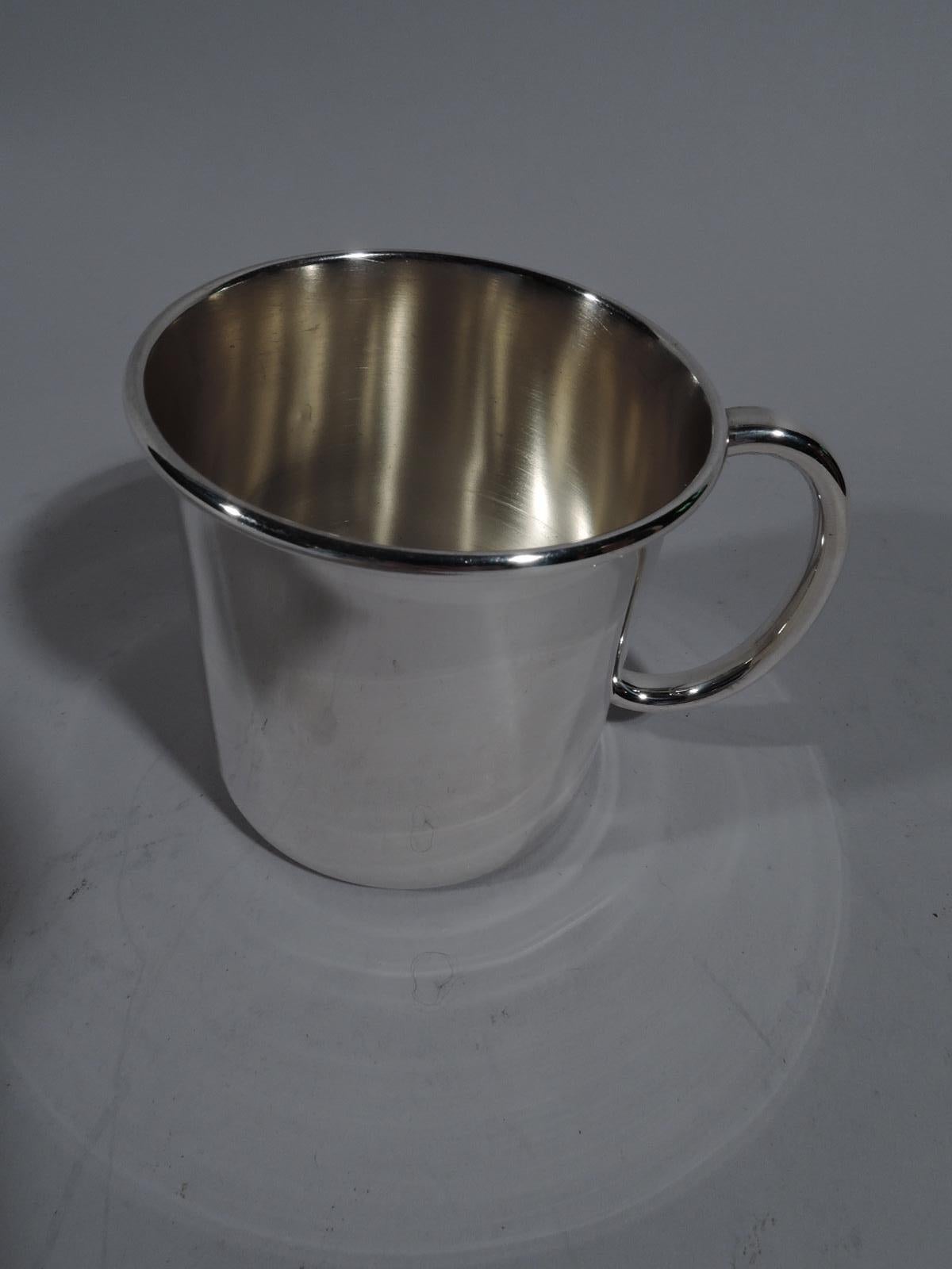 reed barton sterling silver baby cup