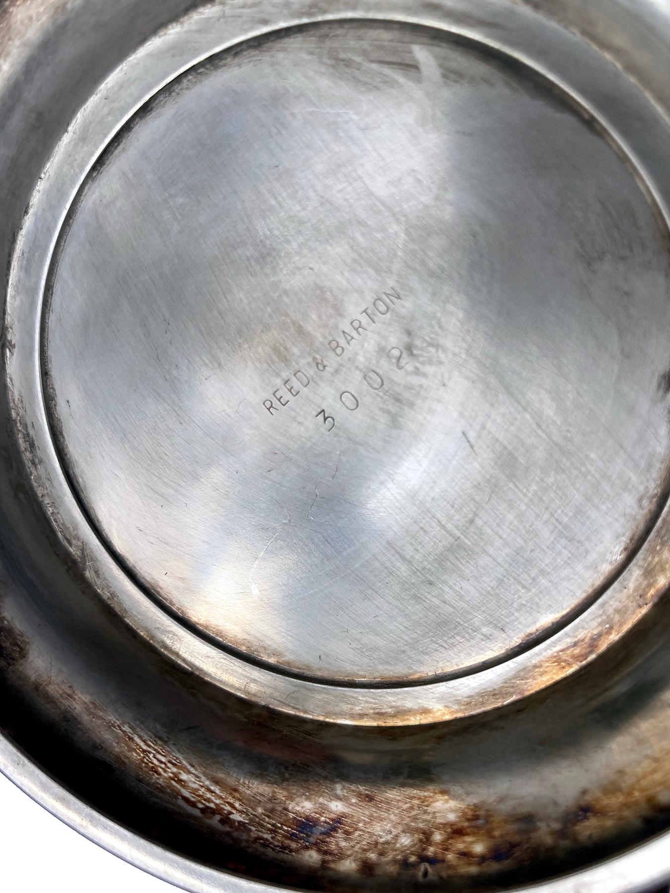 Silver Plate Reed & Barton Silver Lotus Flower Bowl