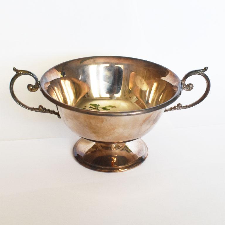American Reed & Barton Silverplate Christening or Marriage Cup with Handles
