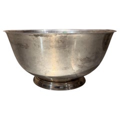 Reed & Barton Silverplated Bowl, Mid-Century Modern, 8.25\" Diameter