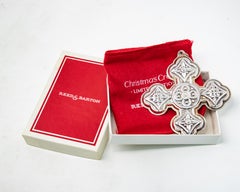 Reed & Barton Sterling Christmas Cross 1971 with Original Box