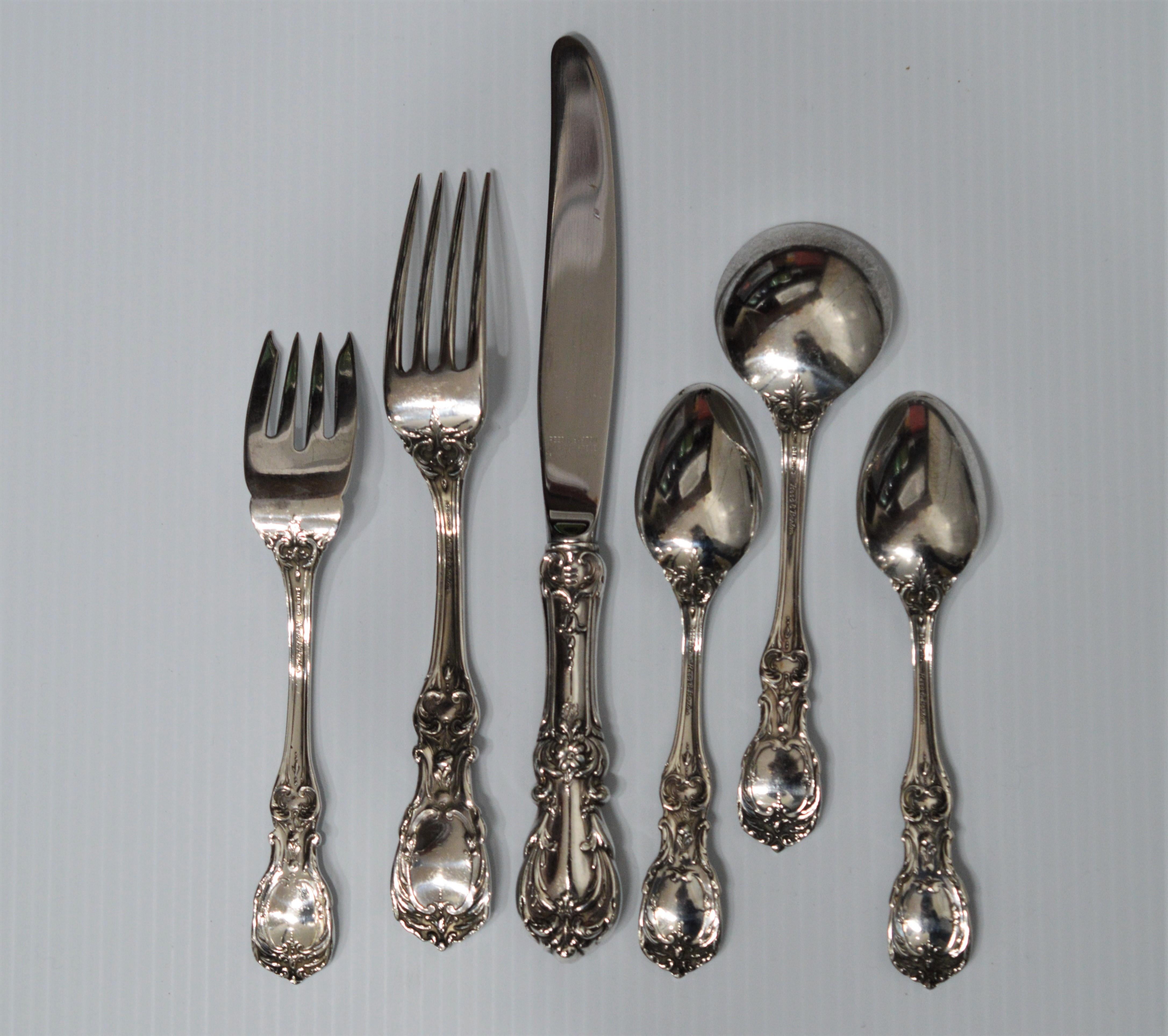reed & barton silver spoon