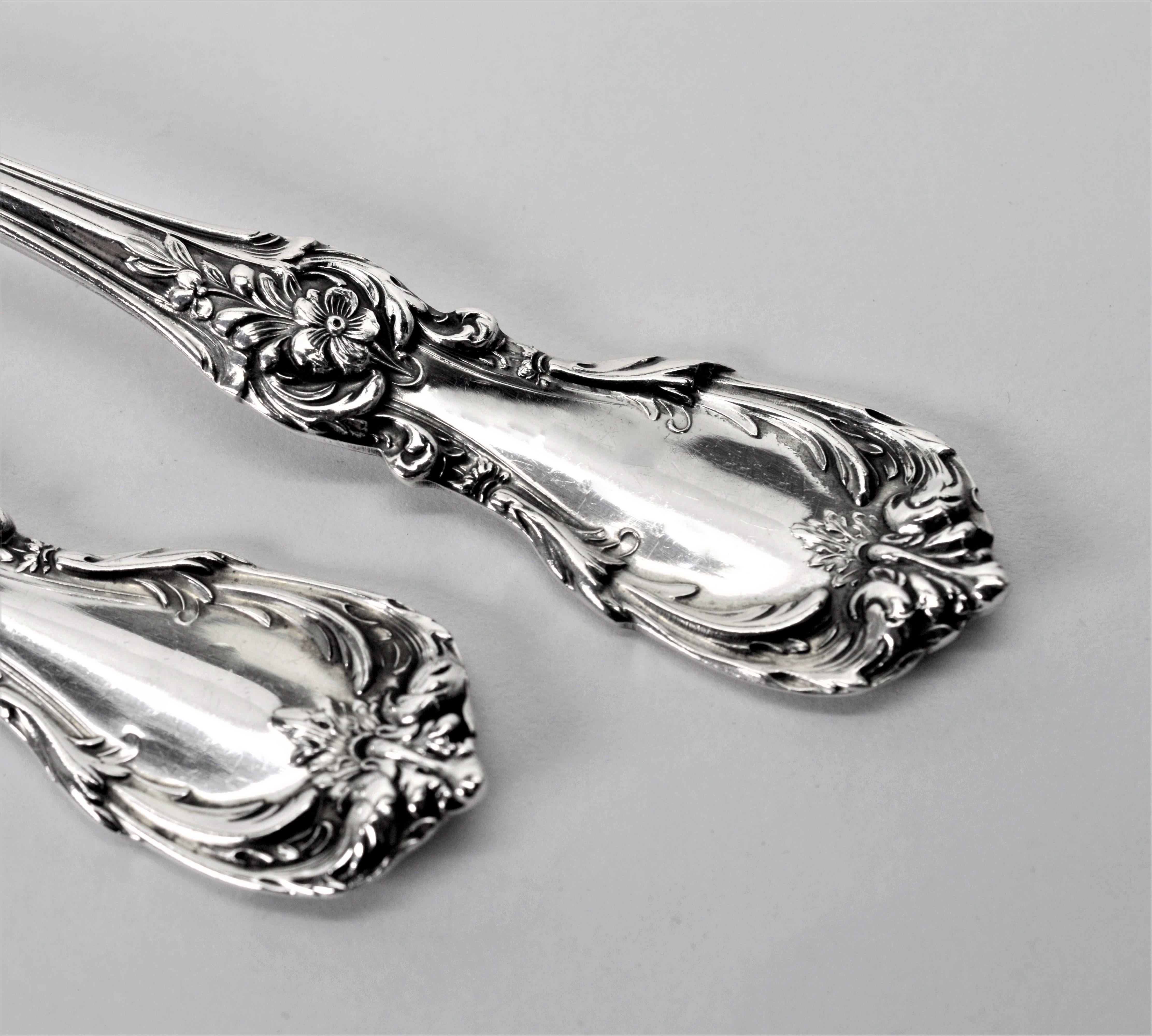 Reed & Barton Sterling Silver Burgundy Besteckset für 12+ '79 P' 4