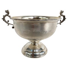 Reed & Barton Sterling Silver Engraved Anniversary Cup Trophy