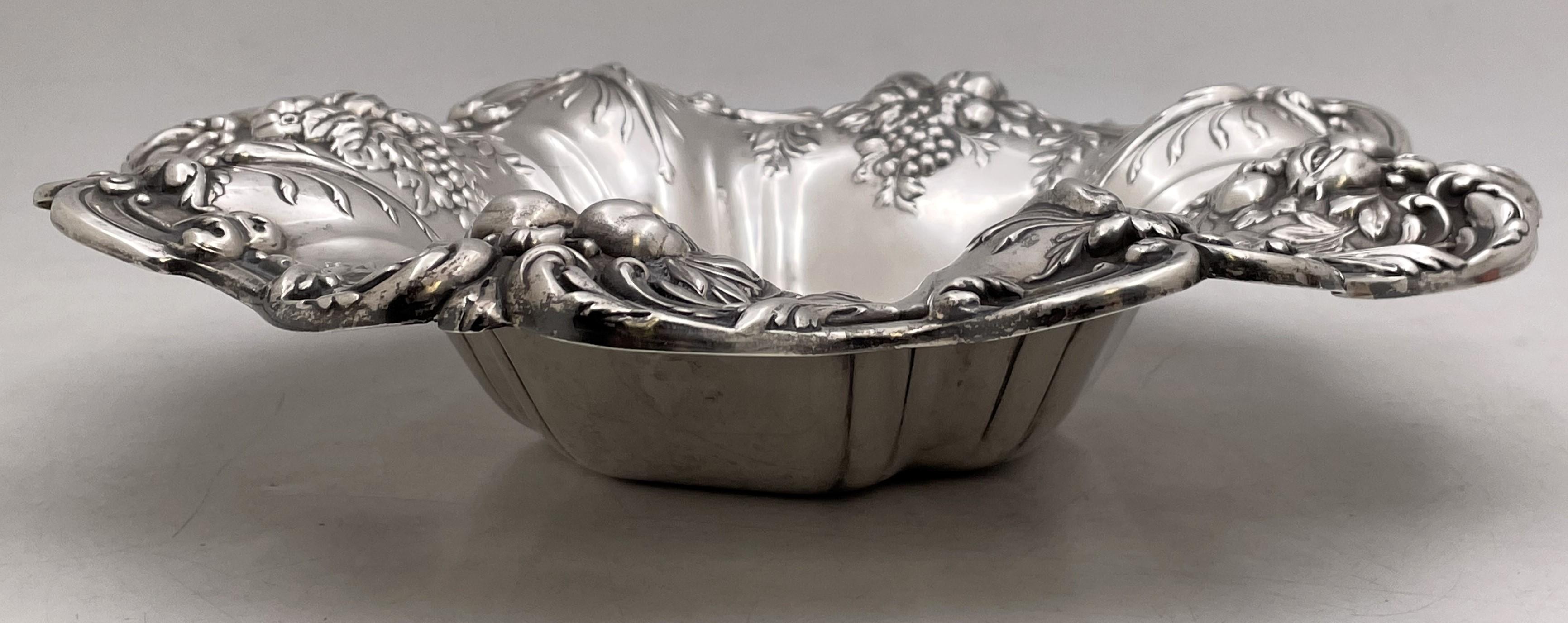 Reed & Barton Sterling Silver Francis I Bowl X569 in Art Nouveau Style For Sale 1