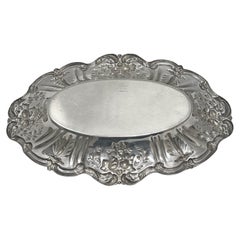 Bandeja para pan Francisco I de plata de ley Reed & Barton X568