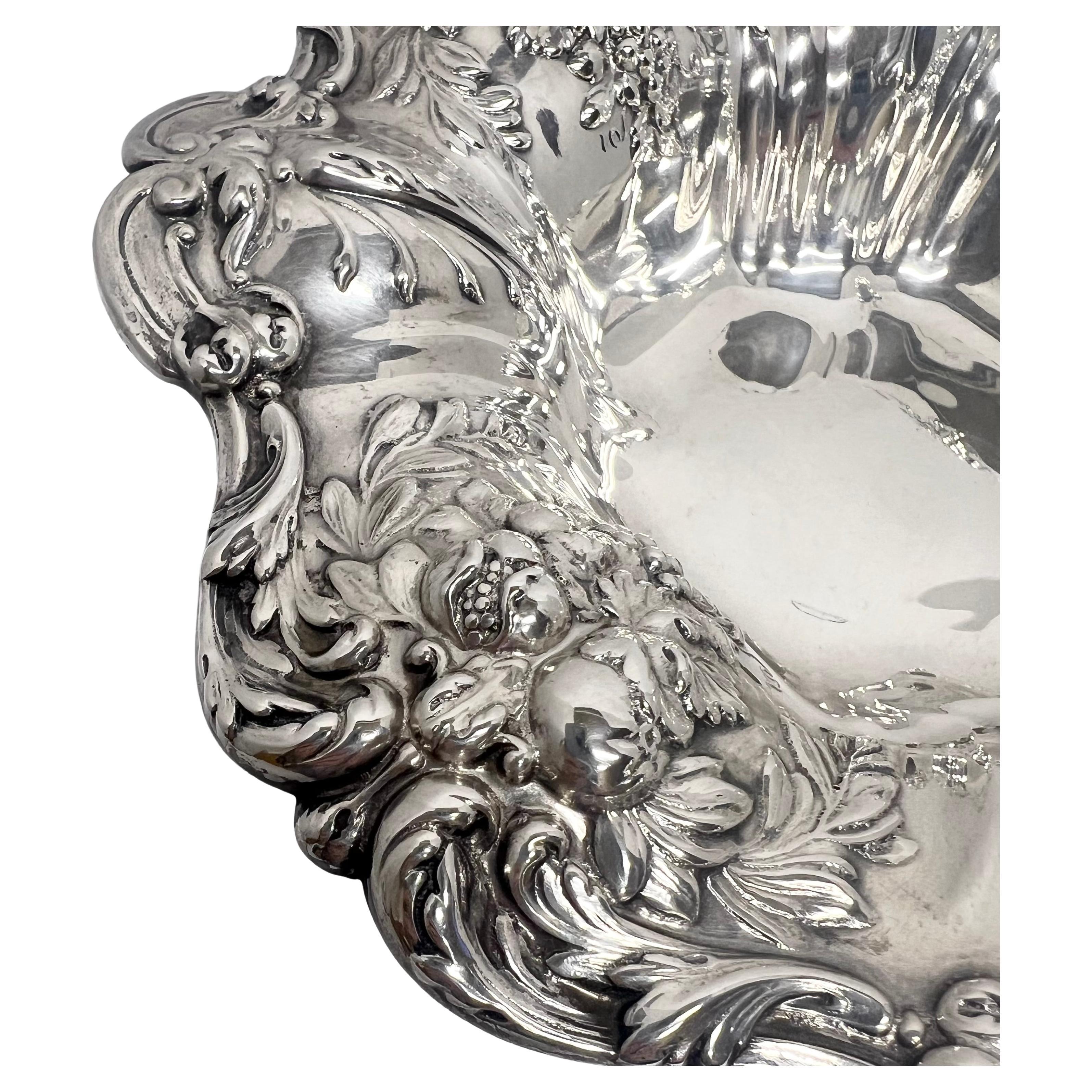 Reed & Barton Pair of Sterling Silver Francis I Compotes X598 1