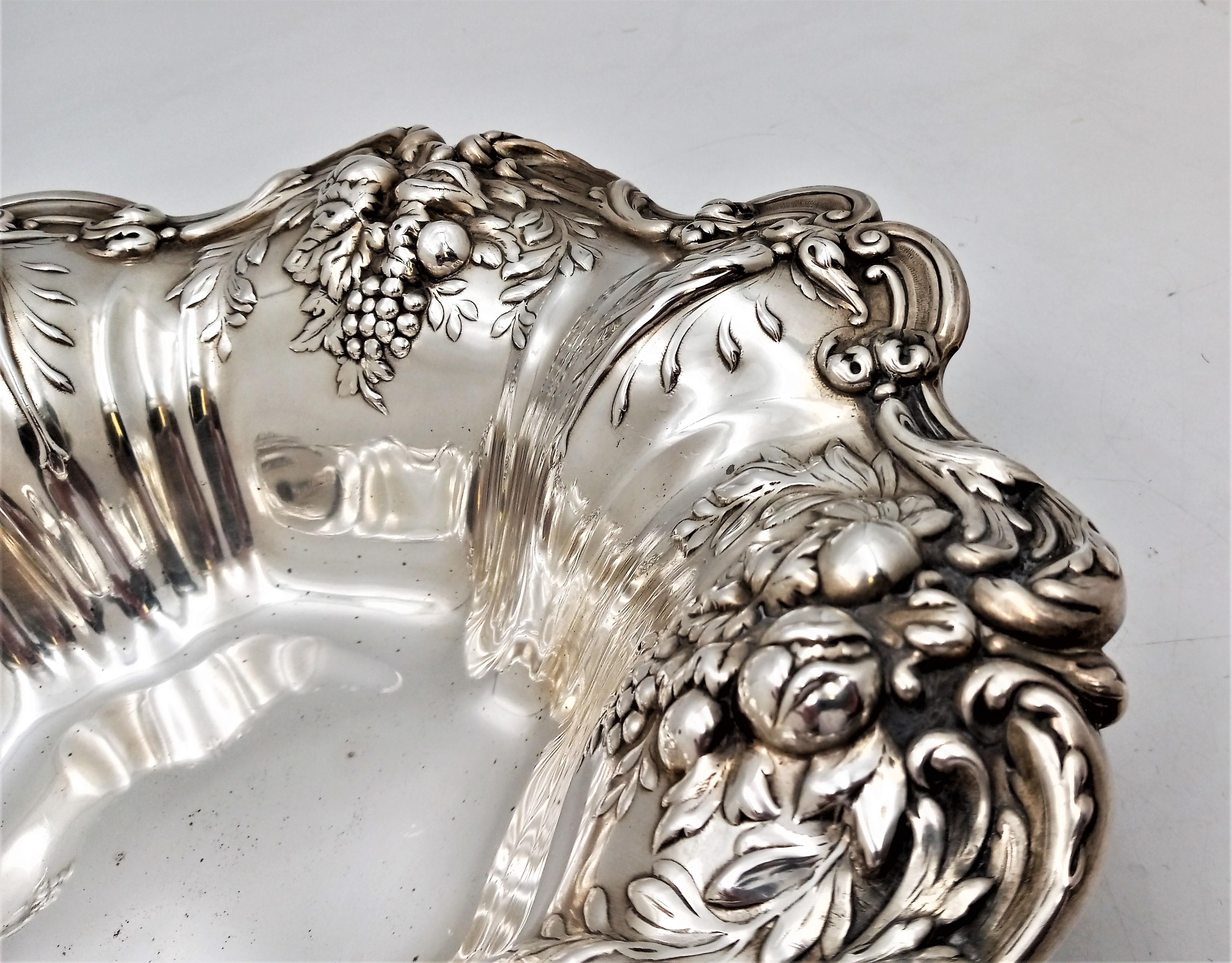 Reed & Barton Sterling Silver Francis I Serving Bowl in Art Nouveau Style X569 1