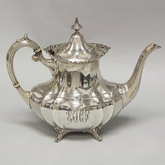 Reed & Barton Sterling Silver Hampton Court Gorham 6 Piece Tea Set over 121