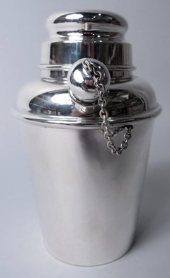 Reed & Barton Sterling Silver Home Alone Mini Martini Solo Shaker, 1951