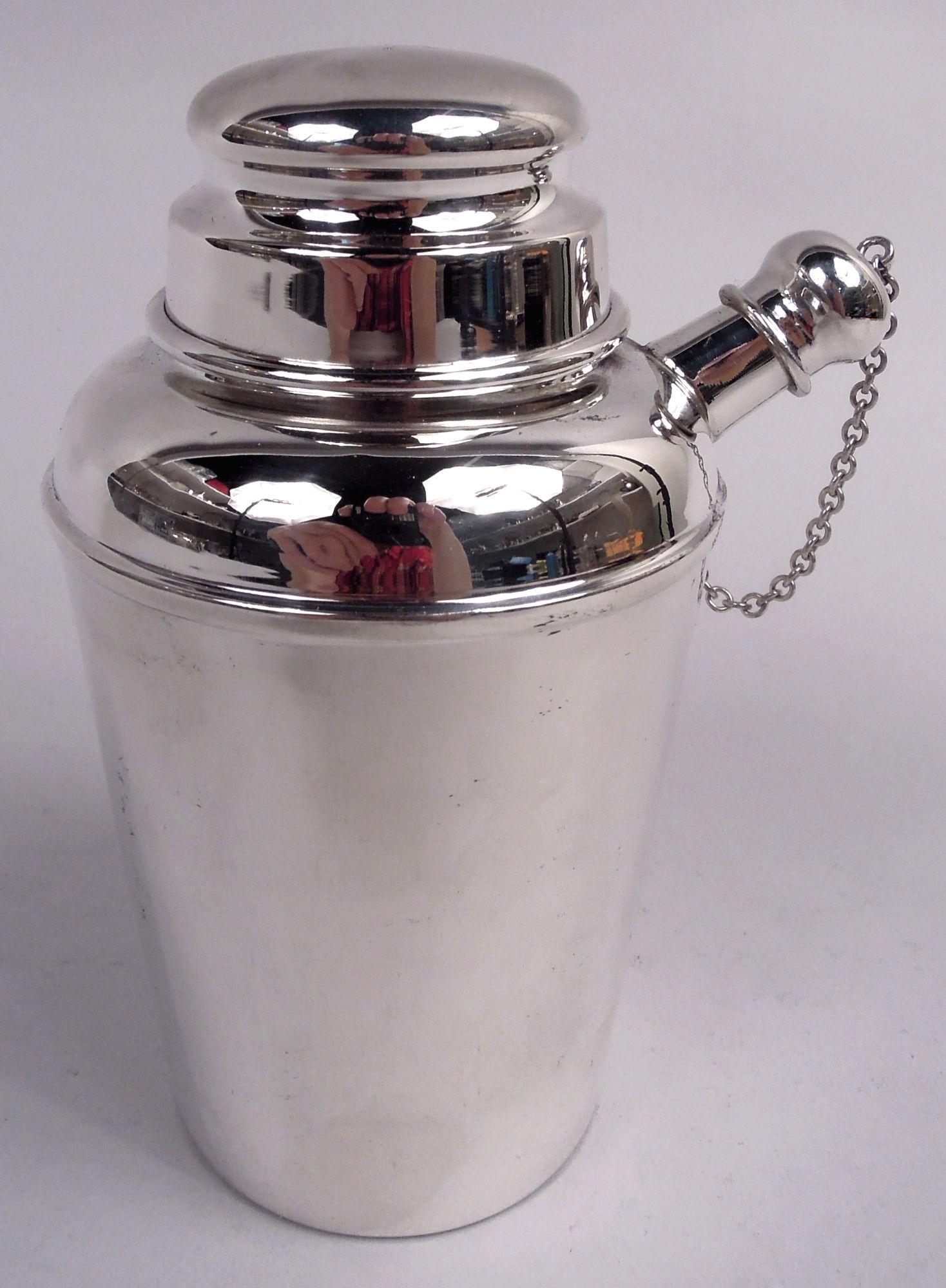 Mini Coctelera para Martini Solo en Casa de Plata de Ley Reed & Barton Moderno de mediados de siglo en venta