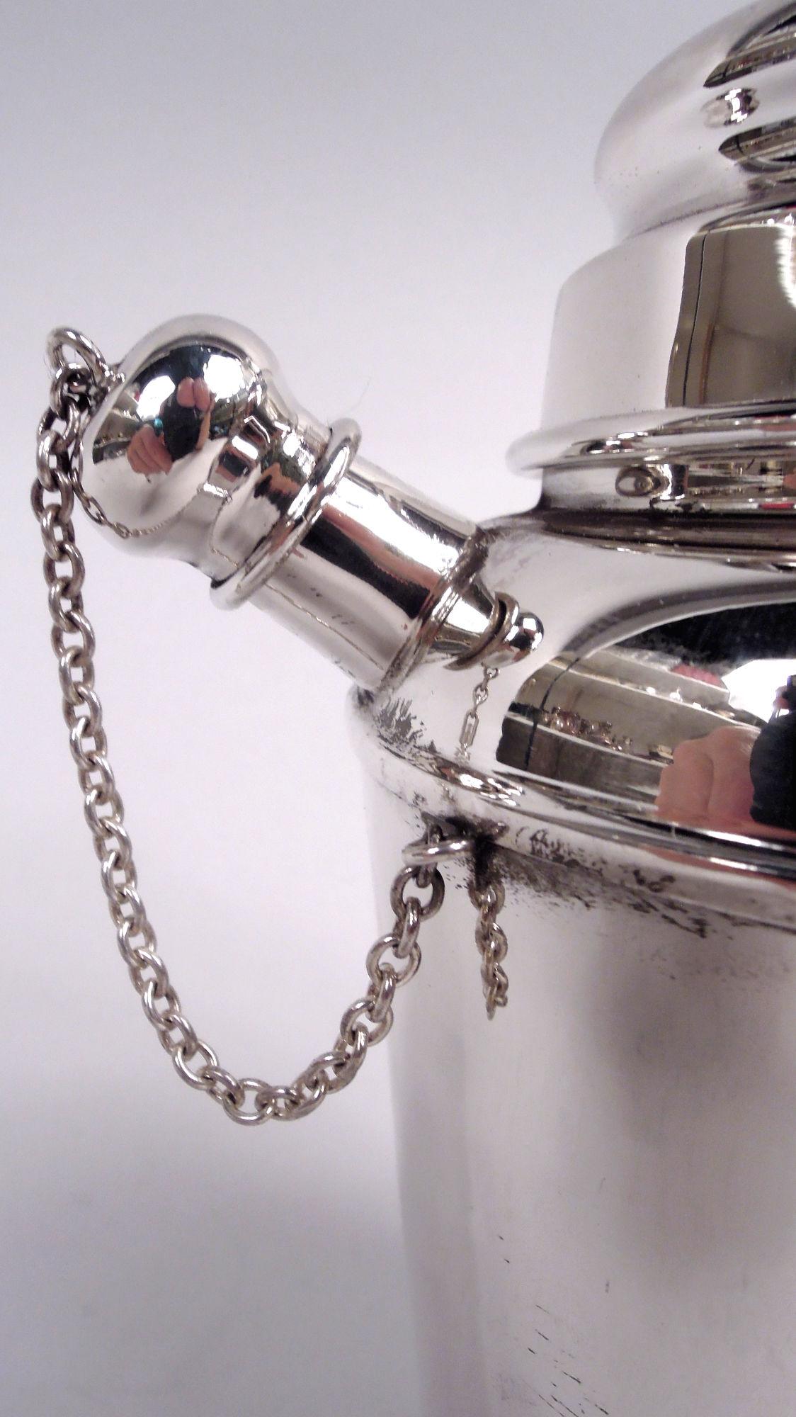 Mini Coctelera para Martini Solo en Casa de Plata de Ley Reed & Barton en Bueno estado para la venta en New York, NY