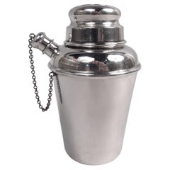 Reed & Barton, petit shaker solo Martini Home Alone en argent sterling