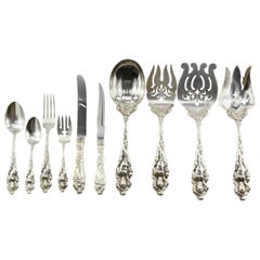 Reed & Barton Sterling Silver Love Disarmed Set of 76 Pieces for 12