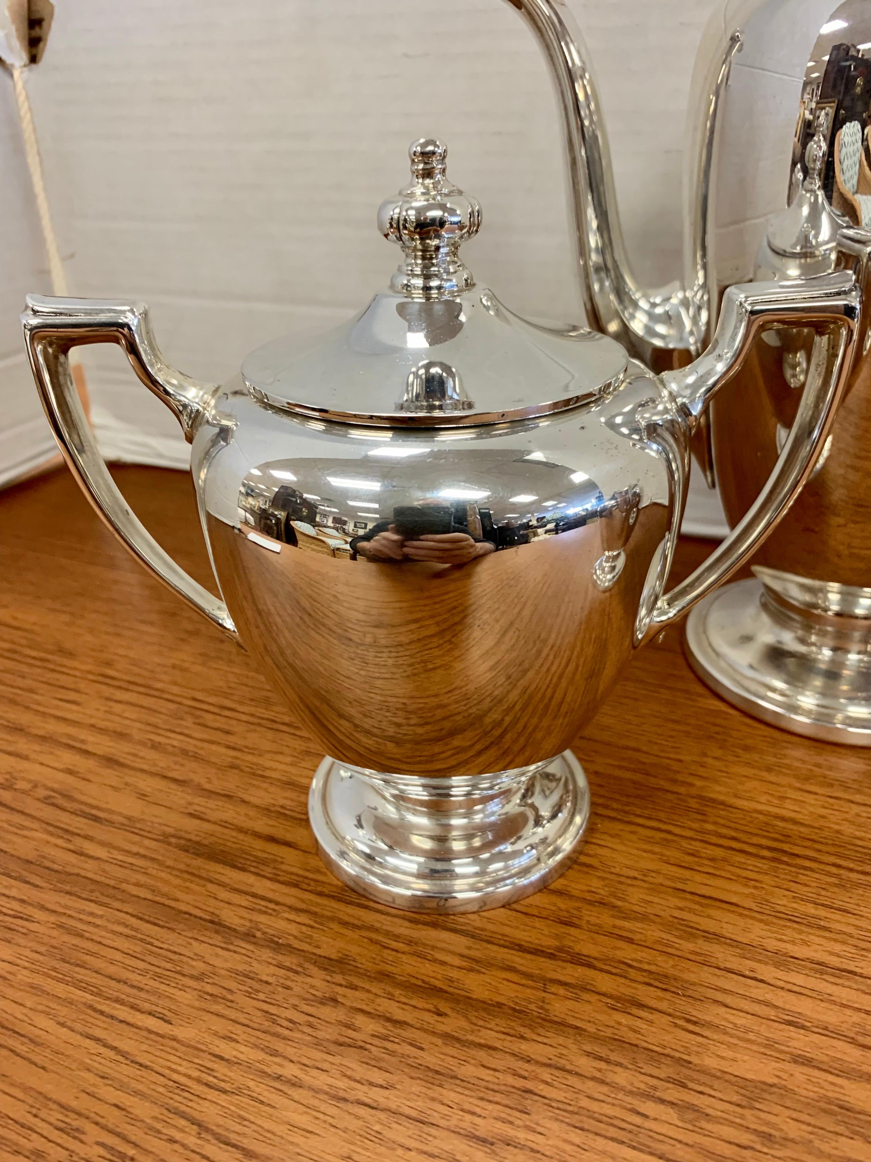 American Reed & Barton Sterling Silver Tea Set