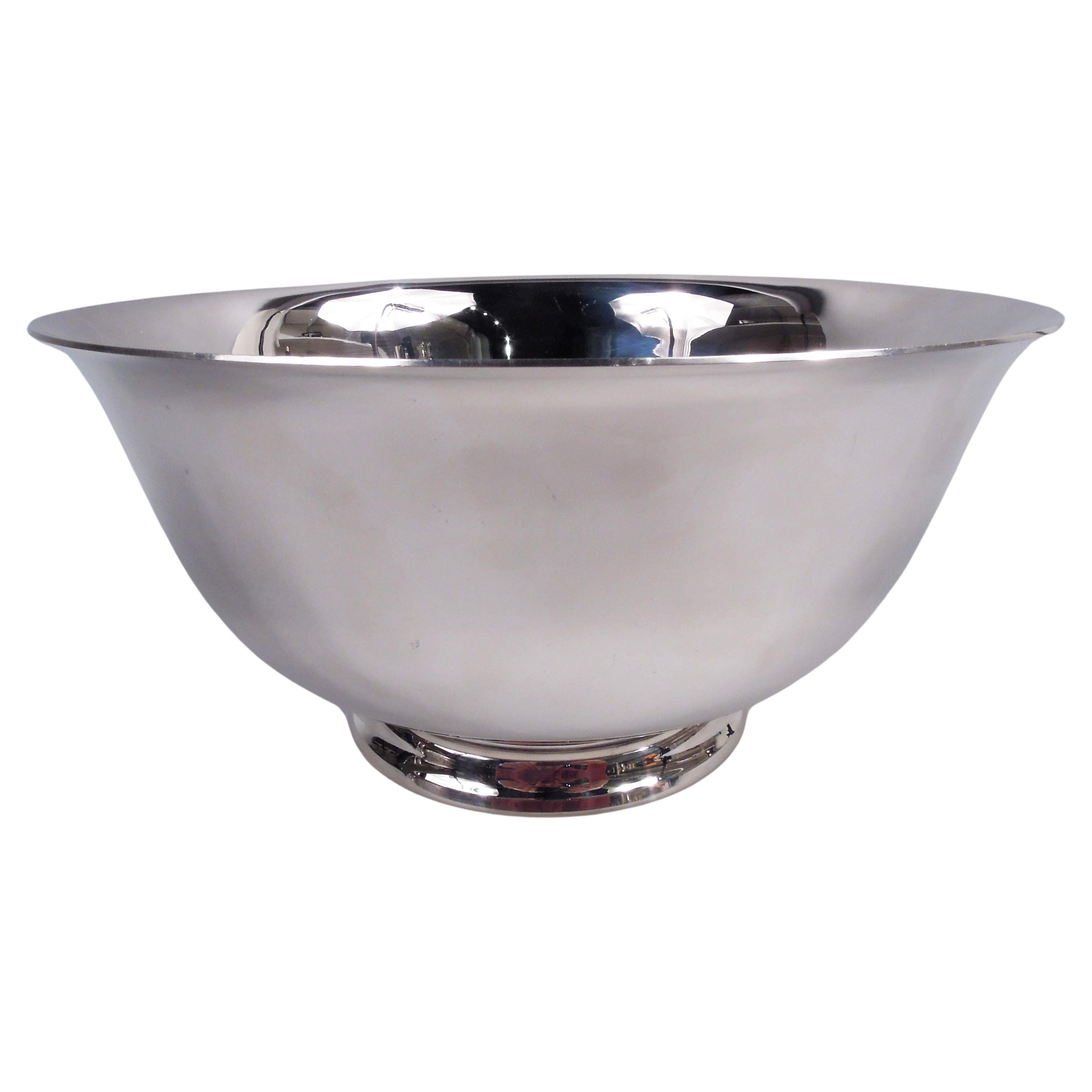 Reed & Barton Traditional Sterling Silver Revere Bowl, 1950 For Sale
