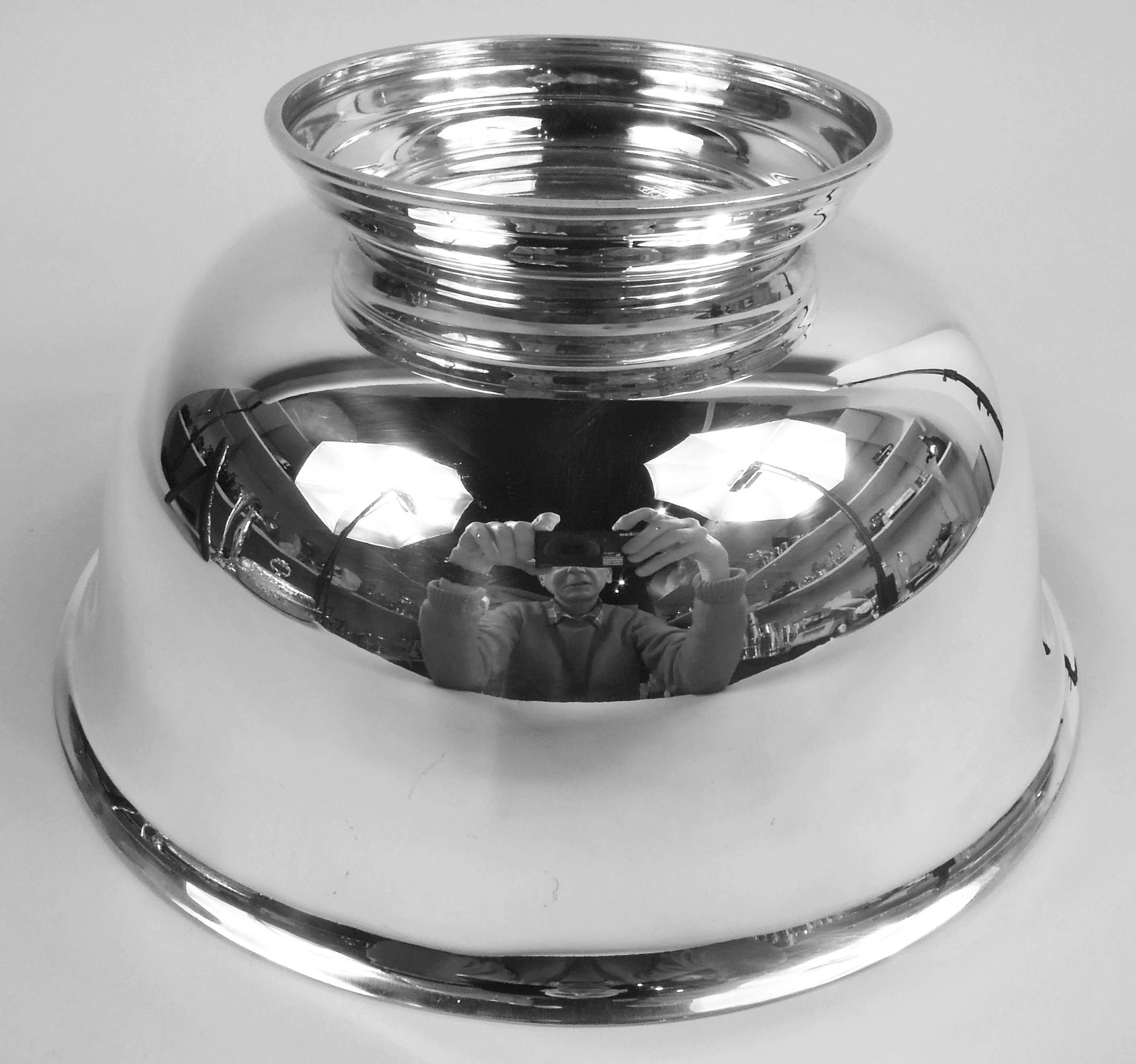 Colonial Revival Reed & Barton Traditional Sterling Silver Revere Bowl, 1956