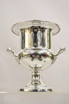 Reed & Barton Twin Handle Silver Plated Trophy Cup Champagne Chiller Ice Bucket