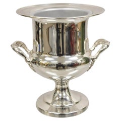 Reed & Barton Coupe à trophée à deux poignées en métal argenté Champagne Chiller Ice Bucket (seau à glace)