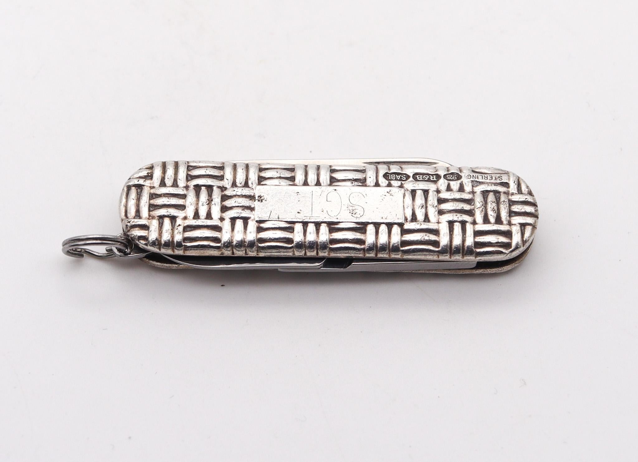 sterling silver pocket knife