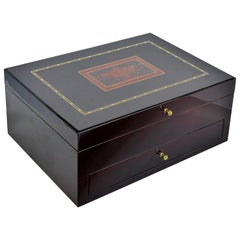Reed & Barton Williamsburg Collection Silver Chest with Marquetry