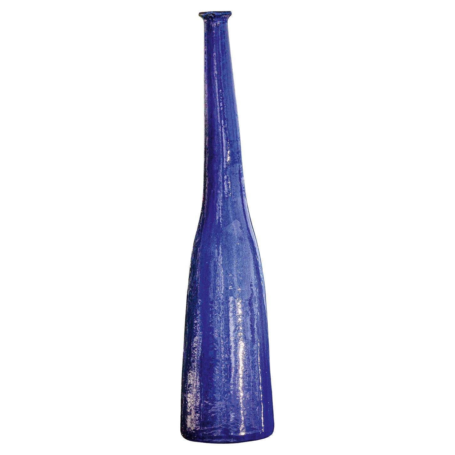 Reed Blue Large Vase For Sale