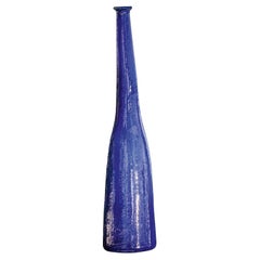 Schilfblaue große Vase