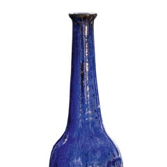 Vase moyen bleu roseau