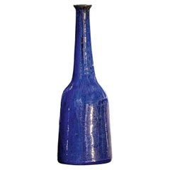 Vase moyen bleu roseau