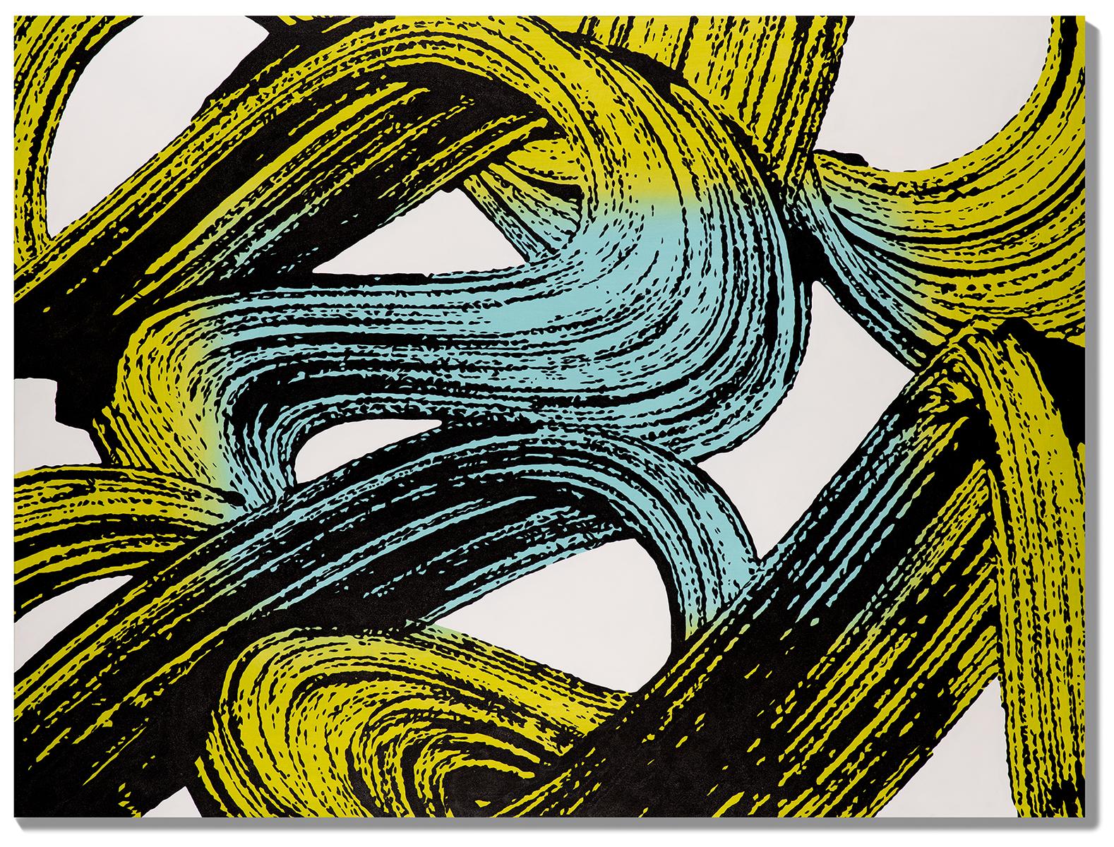 Abstract Painting di Reed Chojnacki - Anche gli angeli muoiono di estasi