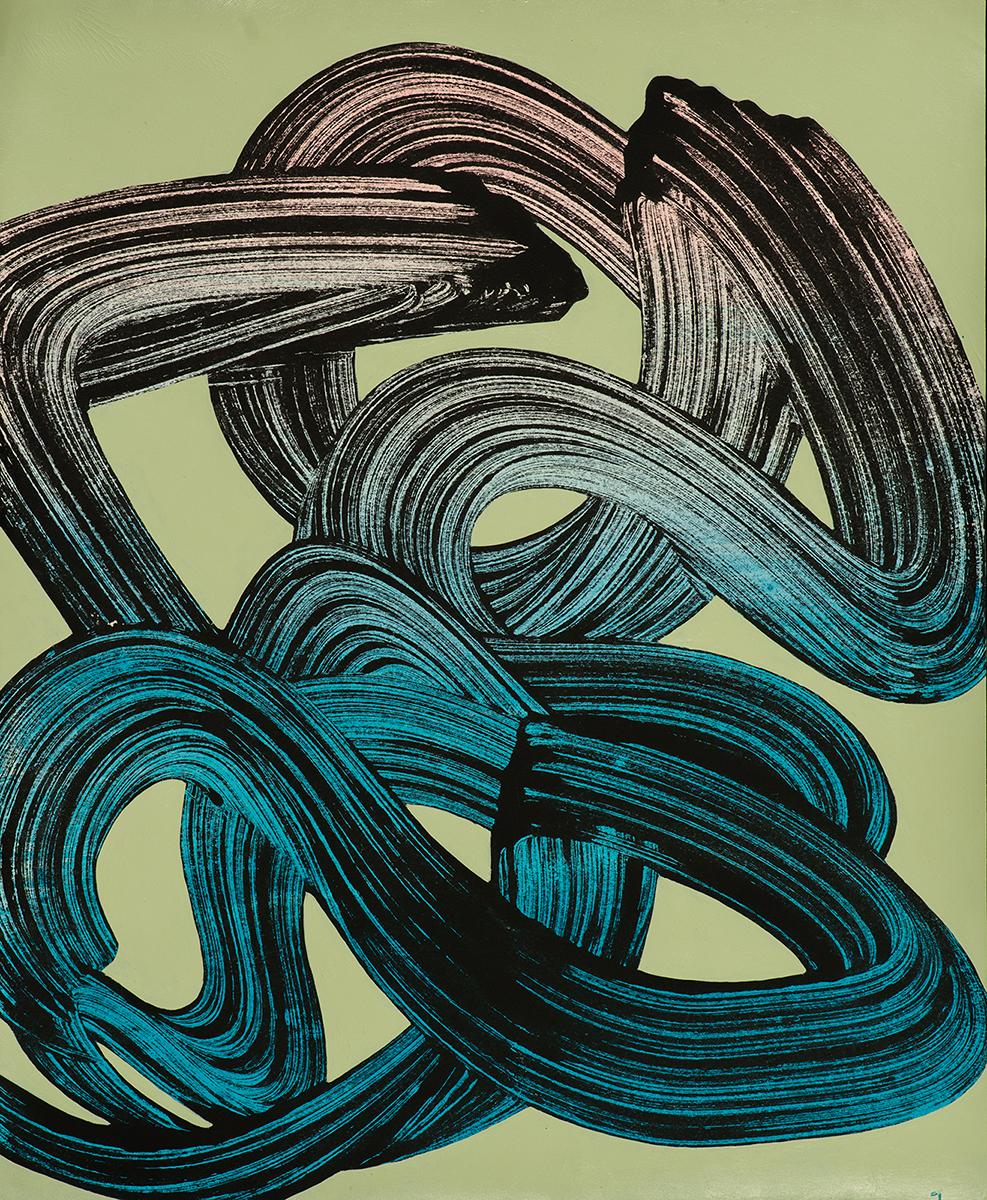 Abstract Painting Reed Chojnacki - Greene & Greene Pale #1