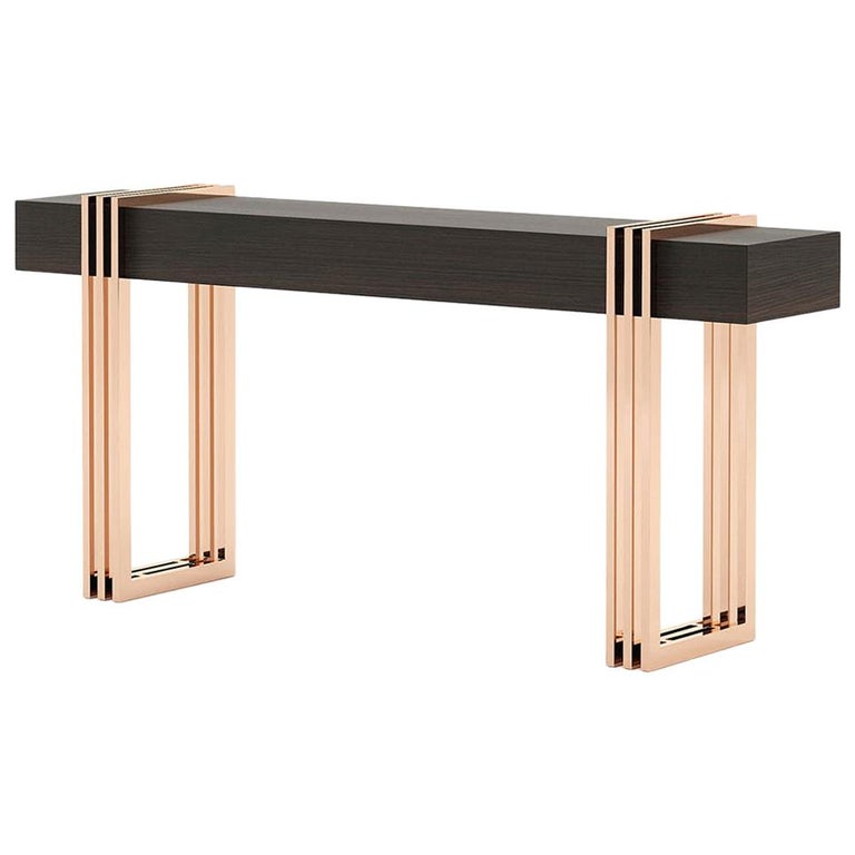 Reed Console Table For Sale at 1stDibs