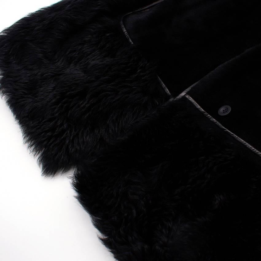 Reed Krakoff Black Fur Vest For Sale 1