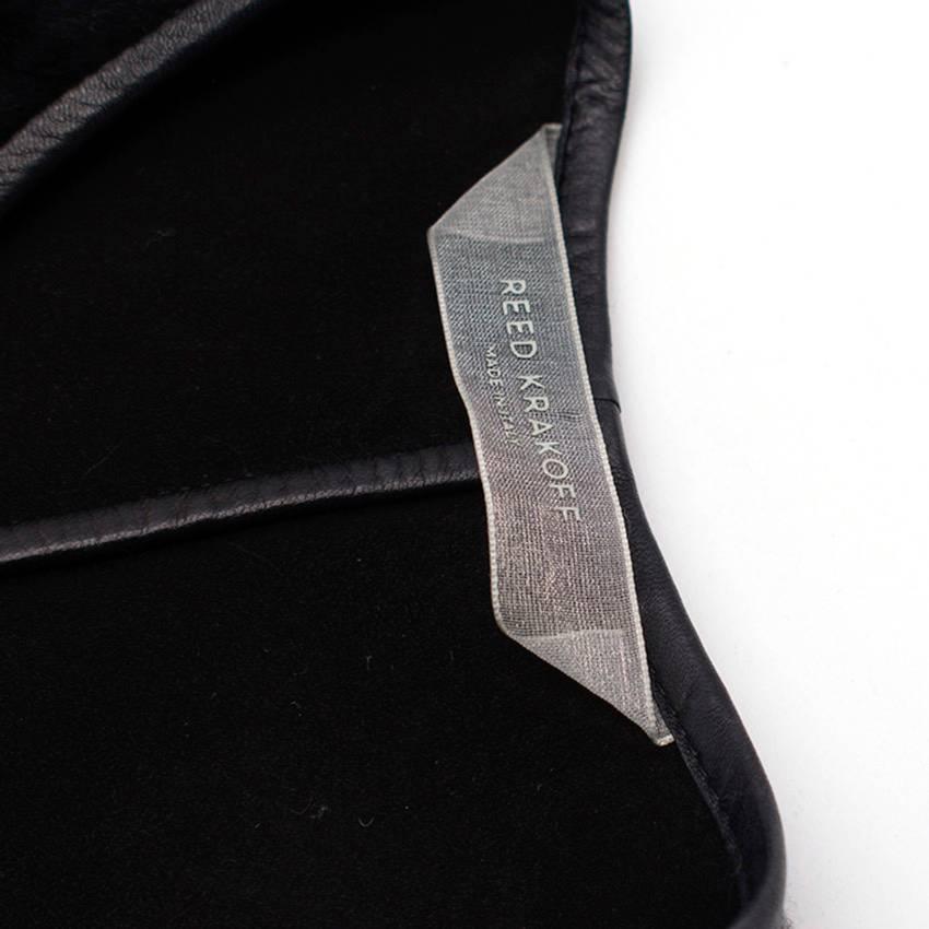 Reed Krakoff Black Fur Vest For Sale 3