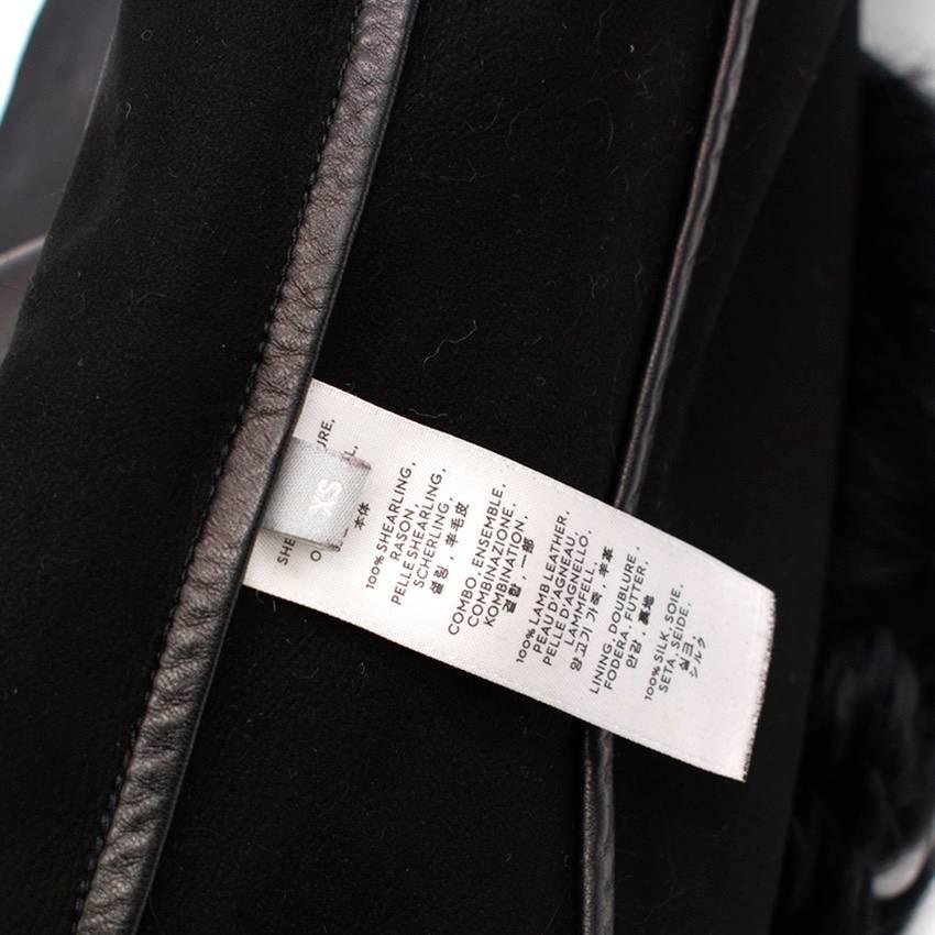 Reed Krakoff Black Fur Vest For Sale 4