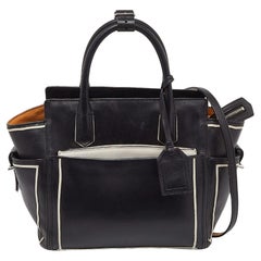Reed Krakoff Black/White Leather Atlantique Tote