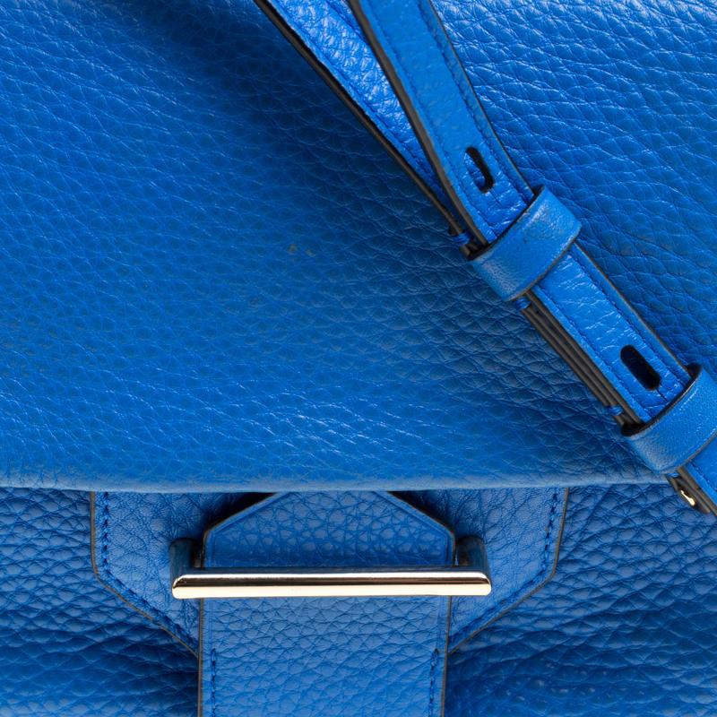 Reed Krakoff Blue Leather Mini Standard Shoulder Bag 1