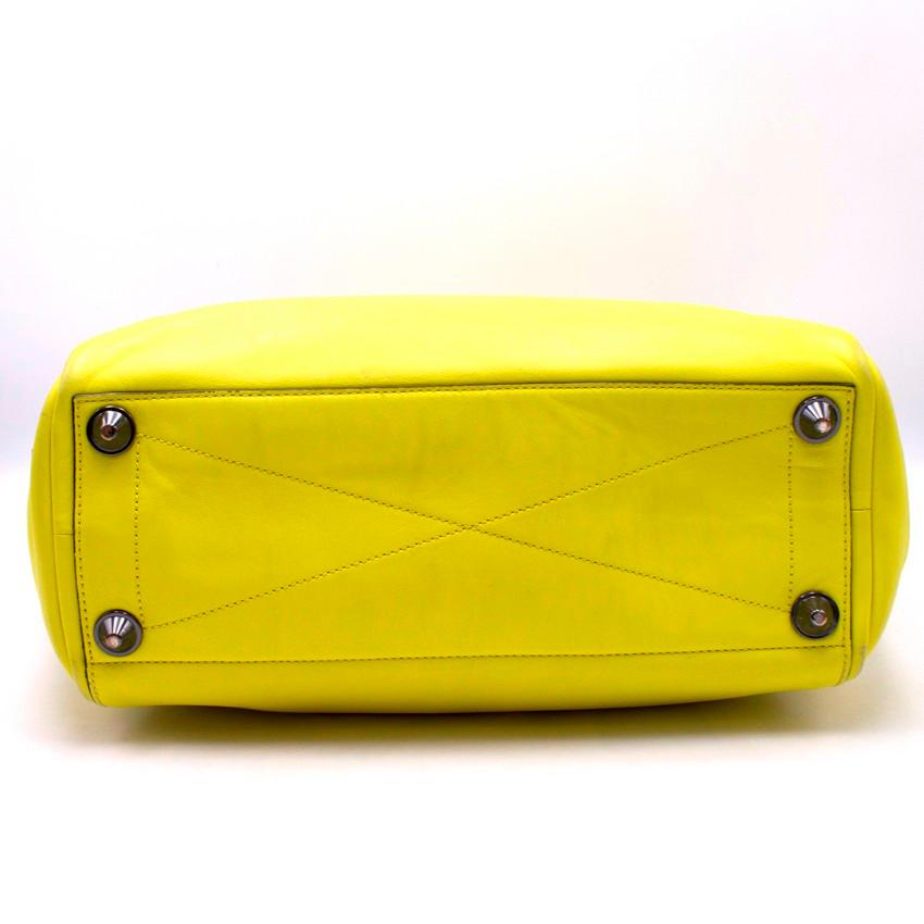 Reed Krakoff Fluorescent Yellow Handbag 5