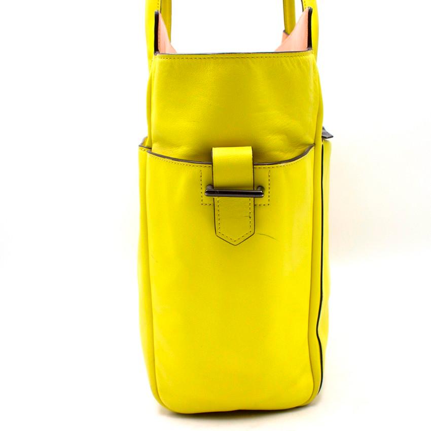 Reed Krakoff Fluorescent Yellow Handbag 4